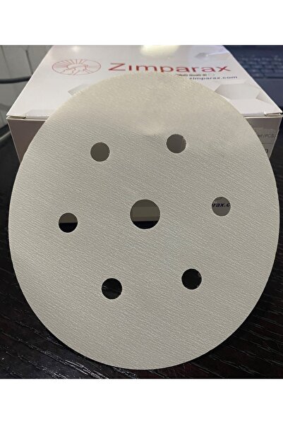 ZIMPARAX White Disk 7 Delikli Disk Zımpara 150mm P1000