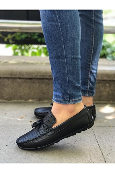 Zegeshoes Мъжки черни летни ежедневни обувки