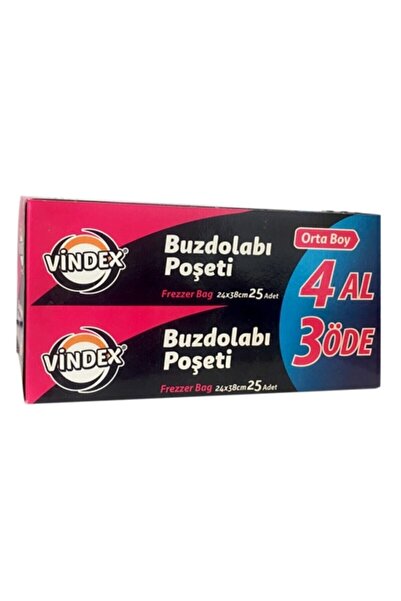 Vindex حقيبة ثلاجة متوسطة الحجم 3+1