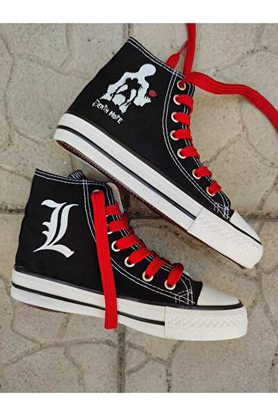 MECH BUTİK Unisex tenisice Anime Ryuzaki Štampano crne dnevne visoke sportske...