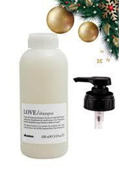 Davines Love Smoothing Dalgalı Ve Kıvırcık Saçları Pürüzsüzleştirici Şampuan 1000 Ml ( Pompa Hediyeli )