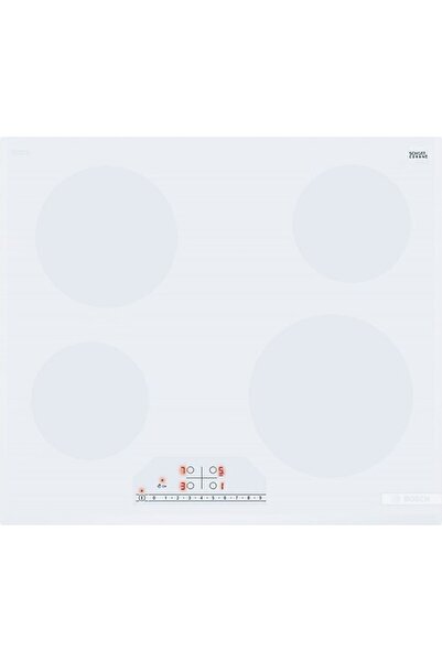 Bosch Pke612fa2e Beyaz Elektrikli Ankastre Indüksiyonsuz Cam Ocak