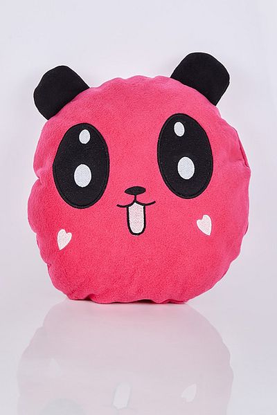 Parti dolabı 1 Piece Pink Cute Panda Plush Pillow Decor Gift 30x30