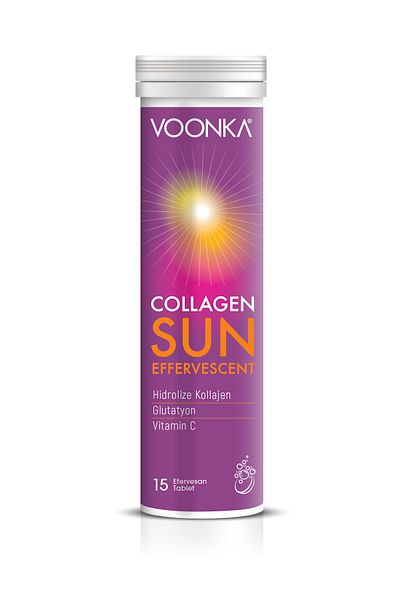 Voonka 15 Tablets Collagen Sun Effervescent