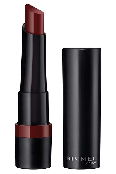 RIMMEL LONDON Lipstick - Soft Matte Burgundy Red Lasting Finish 560