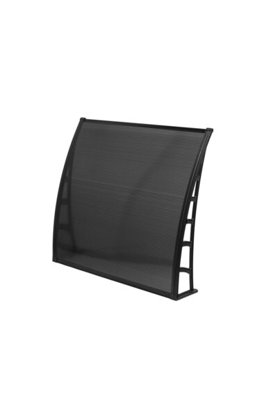 GARDENPLAST 4a Groups - Yeni Kapı Üstü Pratik Plastik Sundurma 100x120 Cm - Bronz