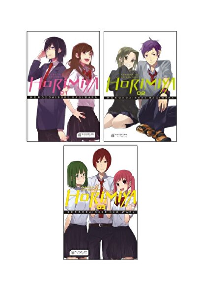Akıl Çelen Kitaplar Hediyeli - Horimiya Horisan Ile Miyamurakun 1-2-3. Ciltle...