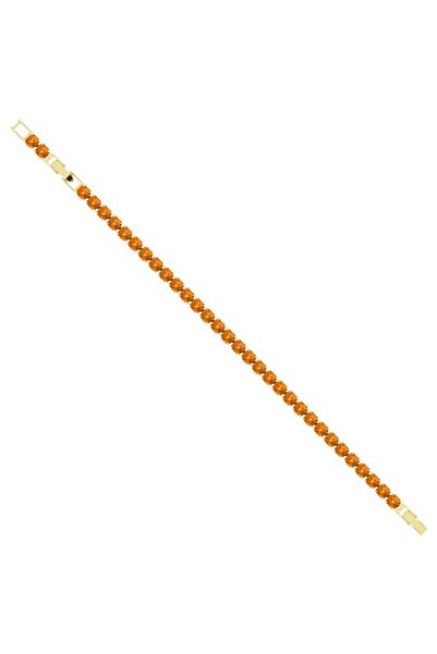 Merano Design 5mm Turuncu Su Yolu Bileklik