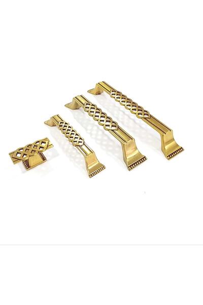 ARON Ventus 1026.096.rsb Italyan Tasarım Antik Gold Kulp Tv Ünite Konsol Çekmece Dolap Kapak 96mm