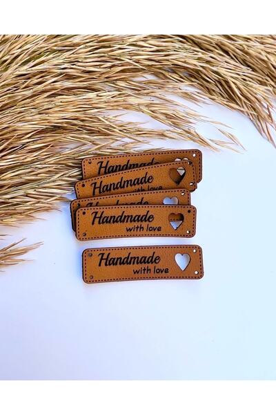 MEGA AKSESUAR Deri Etiket 100 Adet