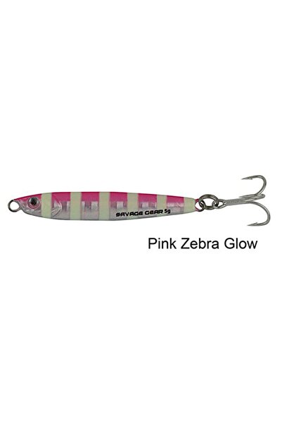 Savage Gear 3D Slim Minnow 5 gr 4,6 cm Jig Sahte Balık Pınk Glow Zebra