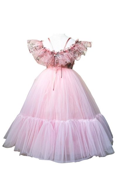 zühre balaban Rochie de seara pentru fete roz trandafir roz