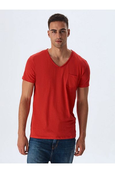 Ltb T-Shirt - Rot - Regular Fit