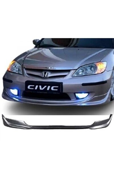 plastik body kit Honda Civic Vtec2 (2004-2007) S2000 Style Ön Tampon Ek (Plastik)