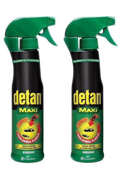 Detan Maxı Böcek İlacı 250 ml X 2 Adet