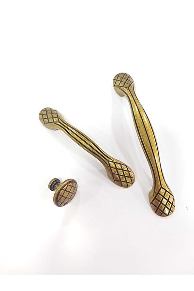 ARON Ventus 1014.128.eab Italyan Tasarım Antik Gold Kulp Tv Ünite Konsol Çekmece Dolap Kapak 128mm