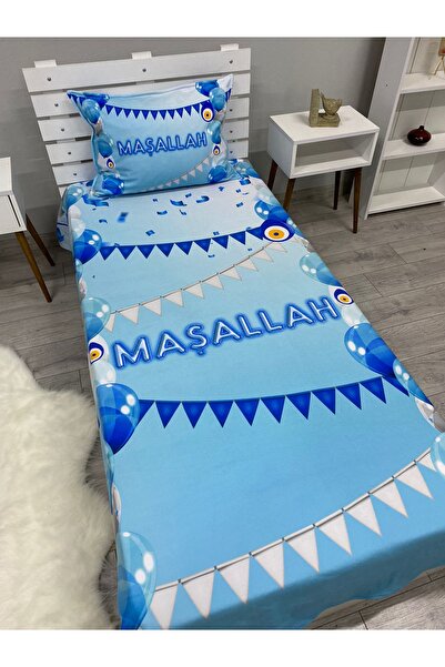 morkeci Maşallah Sünnet Yatak Örtüsü