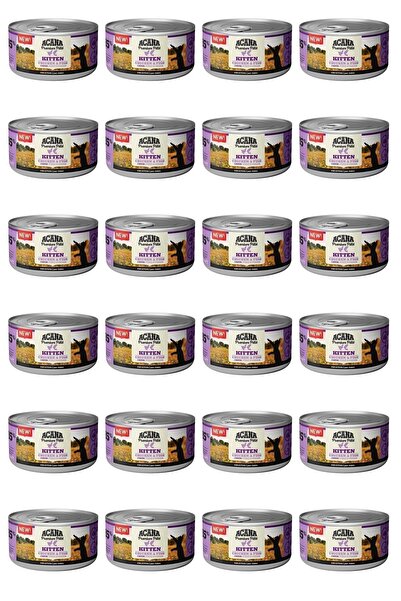 Acana Premium Pate (ezme) Tavuklu Ve Balıklı Yavru Kedi Konservesi 85 Gr X 24...