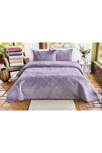 Özdilek Cuvertură de pat Flair Single Velvet Prune