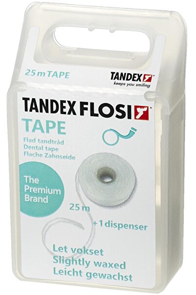 TANDEX Flosı Tape - Mumlu Diş Bandı 25m