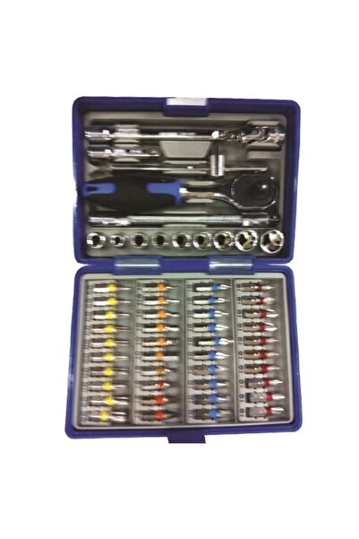 AL-FA TOOLS Cırcır Lokmalı Bitz Uç Seti, 54 Parçalı Af-009119