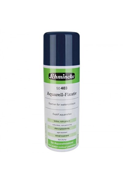 Schmincke Medium 403 Fixative For Watercolors Sulu Boya Fiksatifi Sprey 300 Ml