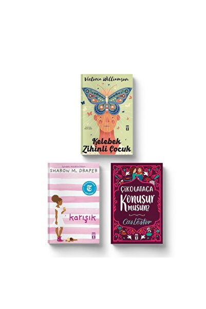 Genç Timaş Tatil Kitapları Seti - 1 (3 Kitap) Kelebek Zihinli Çocuk-karışık-ç...