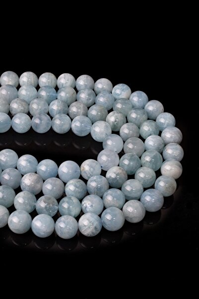 Dünya Doğal Taş 12 мм Аквамарин Камінь Серія A