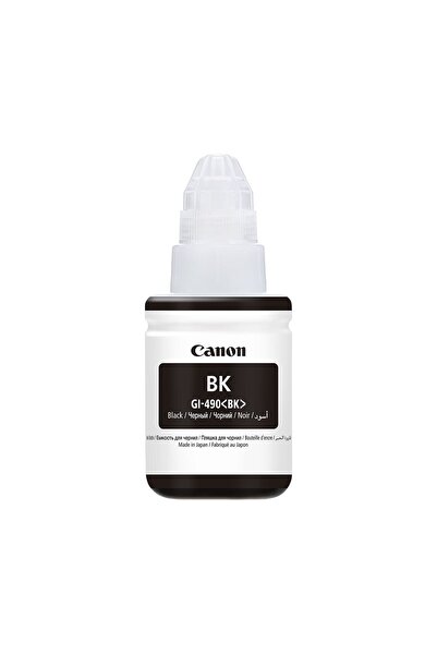 Sanzio Canon Gı-490 Siyah Muadil Mürekkep 6000 Sayfa 135ml