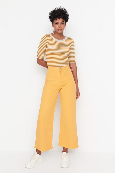 Trendyol Collection Jeans - Orange - Mom
