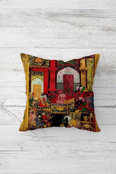 on the clouds Divan Meeting Single Side Printed Hidden Zipper Pillowcase Throw Pillow Sofa Pillowcase