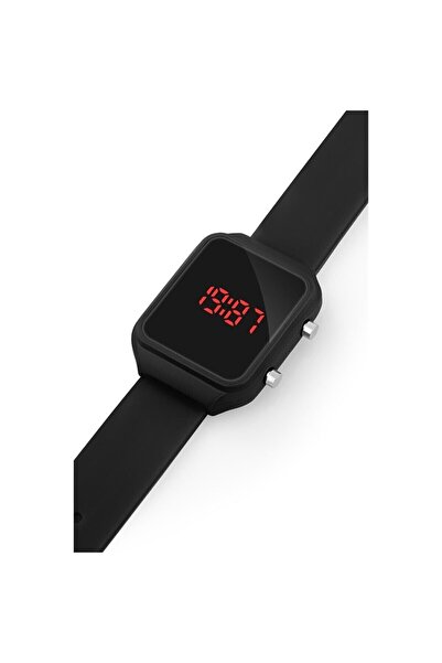 pullmarkt Unisex Erkek Kadın Silikon Kordon Renkli Kol Saati Dijital Kol Saatleri