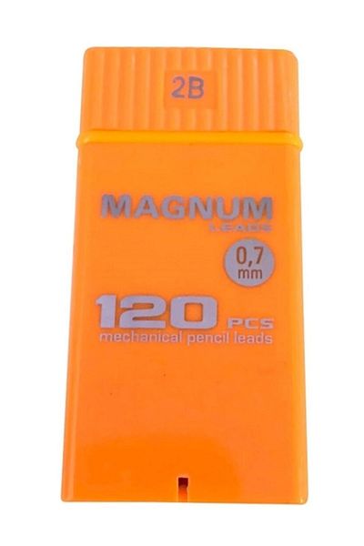 Monami Magnum Min 0.7 120 Piece Orange