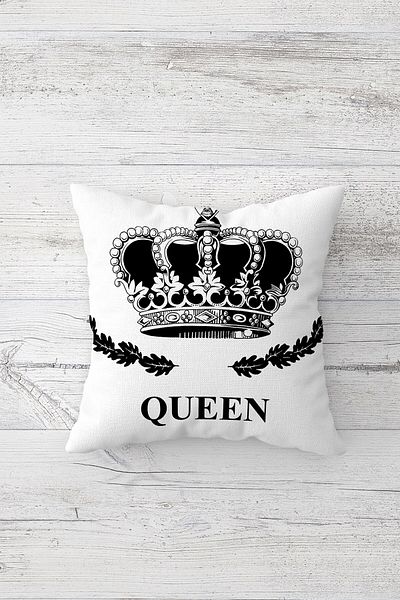 linazaitun One Side Printed Hidden Zipper Decorative Pillowcase Throw Pillow Case Seat Pillowcase