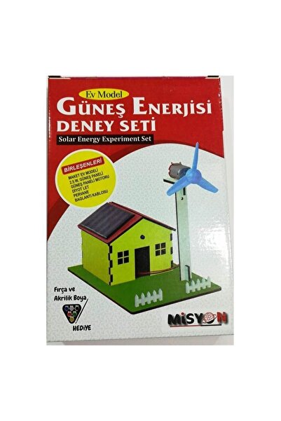 Misyon Msy-29 ( Ev Model ) Güneş Enerji Deney Seti Kutulu