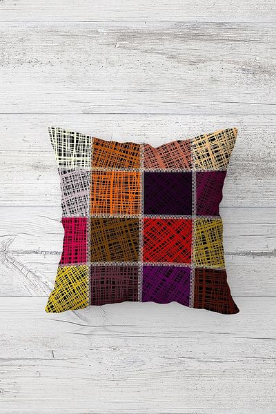 linazaitun One Side Printed Hidden Zipper Decorative Pillowcase Throw Pillow Case Seat Pillowcase