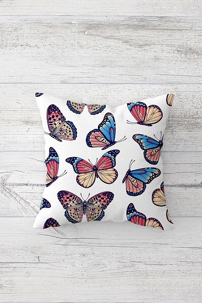 linazaitun One Side Printed Hidden Zipper Decorative Pillowcase Throw Pillow Case Seat Pillowcase