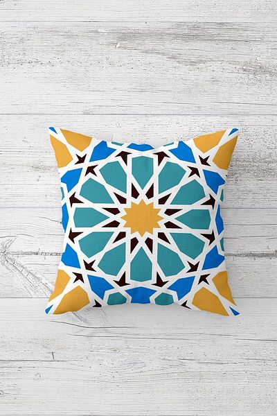 linazaitun One Side Printed Hidden Zipper Decorative Pillowcase Throw Pillow Case Seat Pillowcase