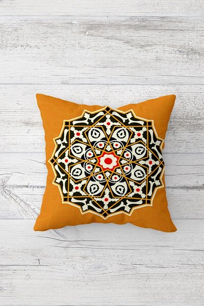 linazaitun One Side Printed Hidden Zipper Decorative Pillowcase Throw Pillow ...