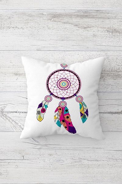 linazaitun One Side Printed Hidden Zipper Decorative Pillowcase Throw Pillow Case Seat Pillowcase