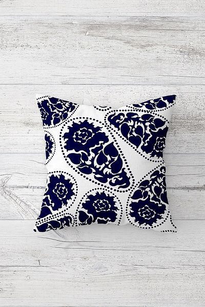 linazaitun One Side Printed Hidden Zipper Decorative Pillowcase Throw Pillow Case Seat Pillowcase