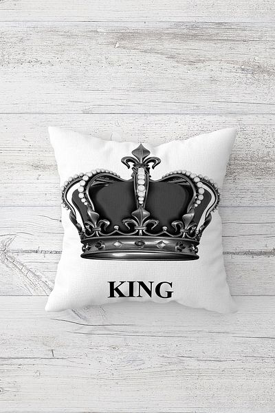 linazaitun One Side Printed Hidden Zipper Decorative Pillowcase Throw Pillow Case Seat Pillowcase