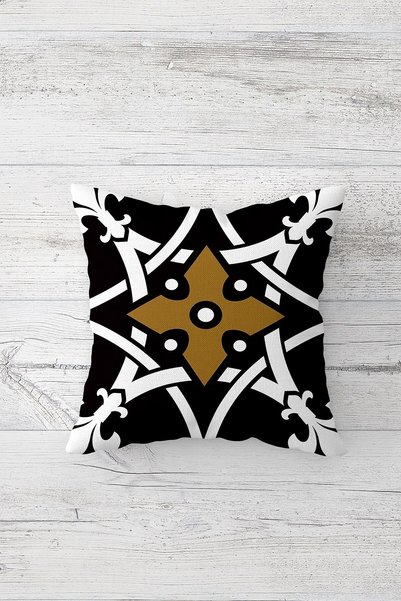 linazaitun One Side Printed Hidden Zipper Decorative Pillowcase Throw Pillow ...