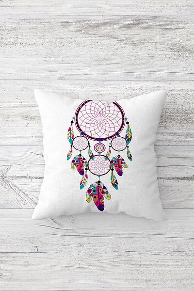 linazaitun One Side Printed Hidden Zipper Decorative Pillowcase Throw Pillow Case Seat Pillowcase