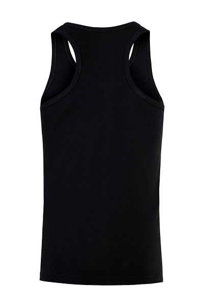 Şahin Men's Cotton Rib Black Rambo Athlete Shn10041