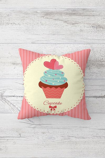 linazaitun One Side Printed Hidden Zipper Decorative Pillowcase Throw Pillow Case Seat Pillowcase