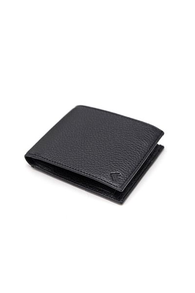 Eminsa Men's Black Genuine Leather Wallet