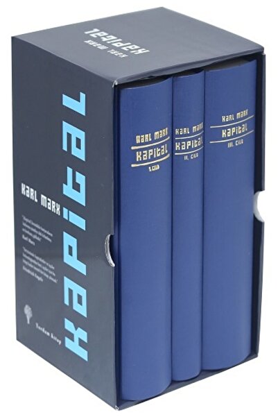Genel Markalar Kapital Set 3 Cilt (ciltli) - Karl Marx -