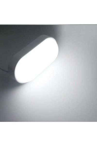 Ucuz Geldi Balcony Lamp Terrace Lamp Aydos 15w White Wall Lamp White Light Bathroom Lamp Ceiling Lamp