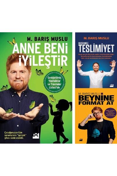 Doğan Kitap Anne Beni Iyileştir - Gecikmeli Teslimiyet - Beynine Format At 3 Kitap Set -m. Barış Muslu